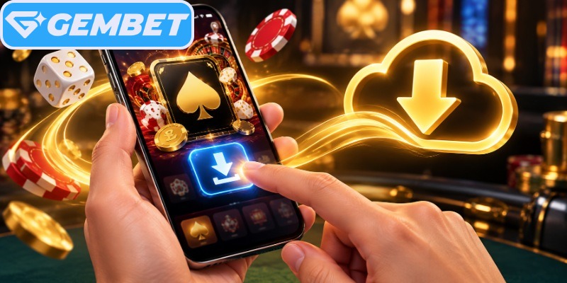 Download app GEMBET for easy mobile access