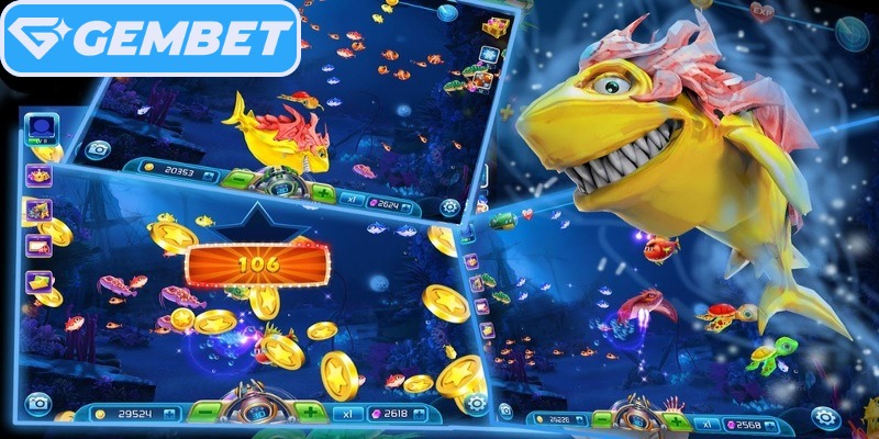 The game features many special weapons.