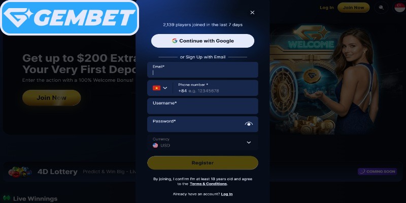 Several requirements to prepare before Registration GEMBET