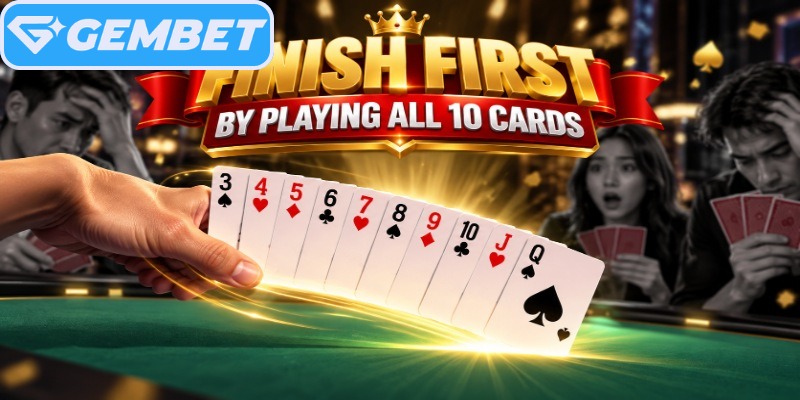 Finish first by playing all 10 cards